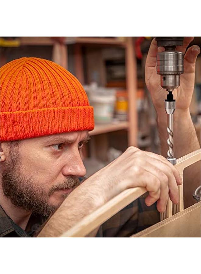 Honoson Keyless Drill Chuck Bit 1/4 Inch Hex Shank Keyless Drill Chuck Fast Change Converter Extension Screwdriver Adapter in 0.3-6.5 Mm, 0.3-3.6 mm for Tool Attachment(2 Pieces) - Image 5